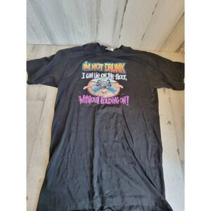 Unique clown funny shirt I'm not drunk I can lie on the floor without holding on